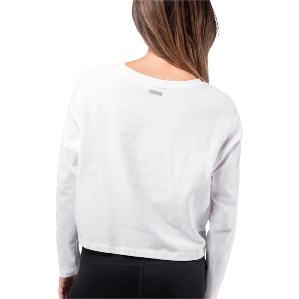 Zhik Mujer Camiseta De Algodón Con Logotipo TEE-0741-W-WHT - White